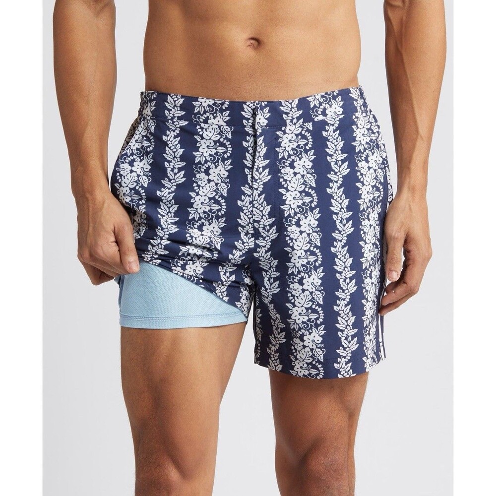 Fair Harbor The Sextant Swim Trunks Mens Size 33 Lined Stretch Lightweight Beach